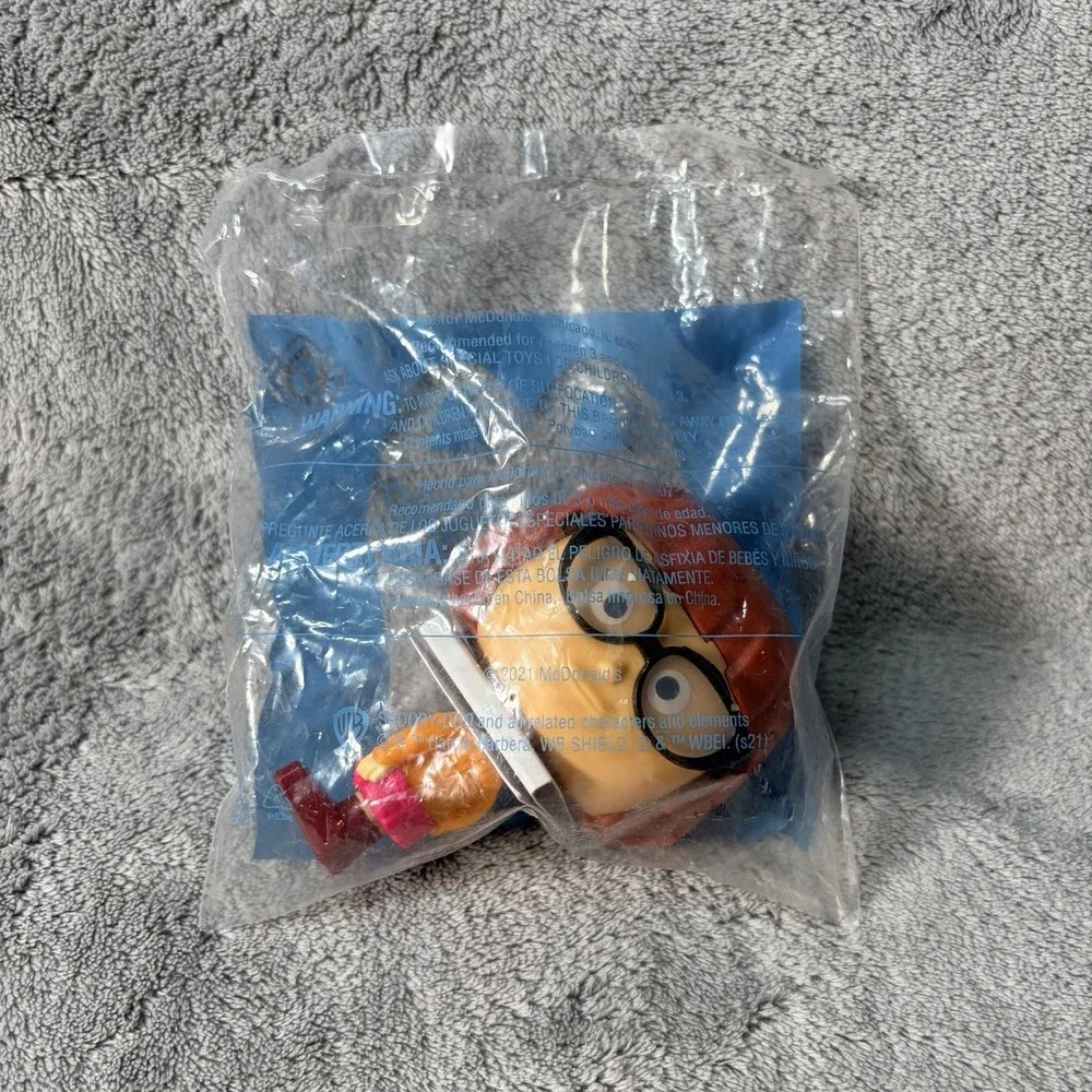 NEW McDonald's Happy Meal Collector's Scooby Doo Toy #5 VELMA  2021 Bobblehead